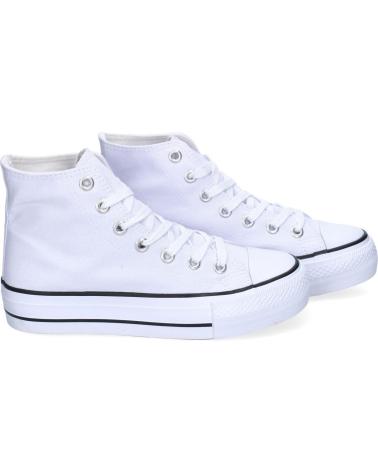 ZAPATILLAS ALTAS DE LONA PUNTOSALAO EV-300 BLANCAS VARIOS COLORES
