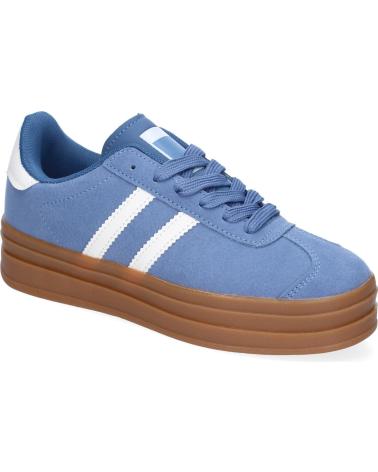 SNEAKERS PUNTOSALAO CON PLATFORM EV- BLU VARIOS COLORES