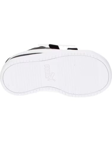SNEAKERS PUMA RICKIE CLASSIC INF 03 NERO BIANCO - RIF. 394254 03 NEGRO BLANCO