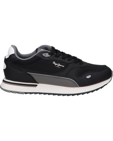 SAPATILHAS PEPE JEANS BEXLEY SOUTH M PMS400007 999BLACK 999BLACK