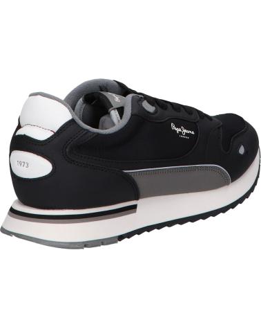 PEPE JEANS BEXLEY SOUTH M PMS400007 999BLACK SNEAKERS 999BLACK