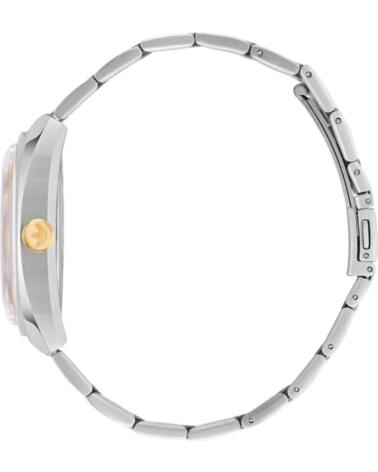 ADIDAS AOFH23010 TWO-TONE SILVER AND GOLD WATCH GRIS