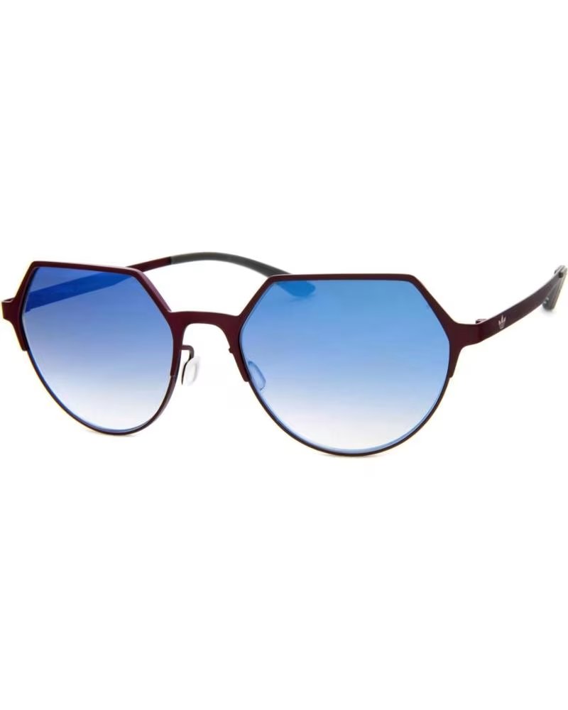 LUNETTES DE SOLEIL ADIDAS AOM007-010-000 HEXAGONALES AVEC VERRES DÉGRADÉS BLEUS
