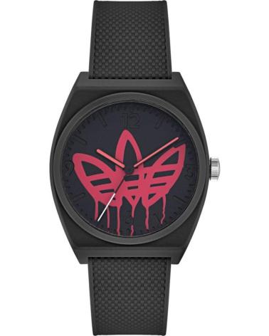 OROLOGIO DA POLSO ADIDAS AOST22039 NERO CON LOGO ROSA NEGRO