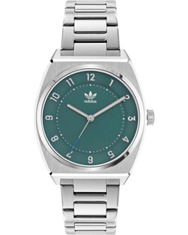 OROLOGIO ADIDAS AOSY22027 GRIGIO CON QUADRANTE VERDE E BRACCIALE IN ACCIAIO INOSSIDABILE GRIS