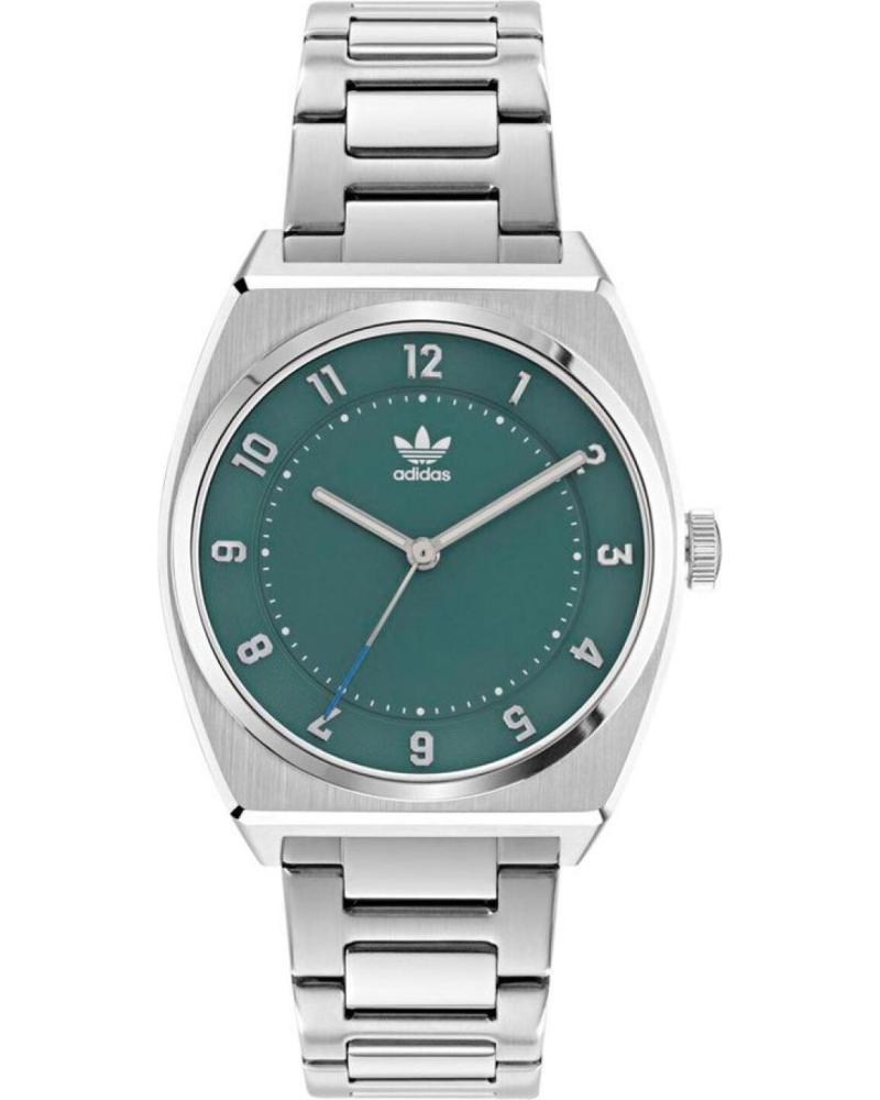 OROLOGIO ADIDAS AOSY22027 GRIGIO CON QUADRANTE VERDE E BRACCIALE IN ACCIAIO INOSSIDABILE GRIS
