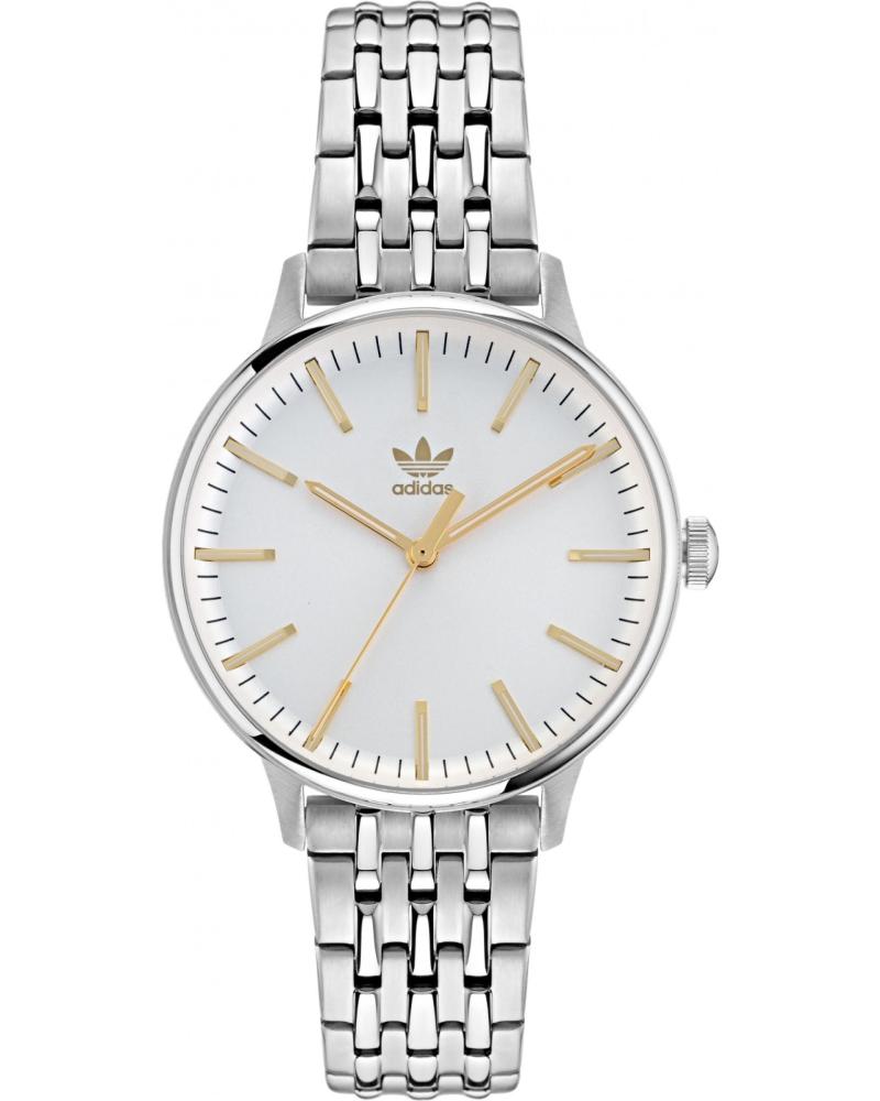 RELOJ ADIDAS AOSY22065 CON BRAZALETE DE ACERO PLATEADO GRIS