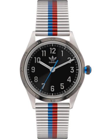 OROLOGIO ADIDAS AOSY22525 CON CINTURINO IN TESSUTO A RIGHE SPORTIVO GRIS