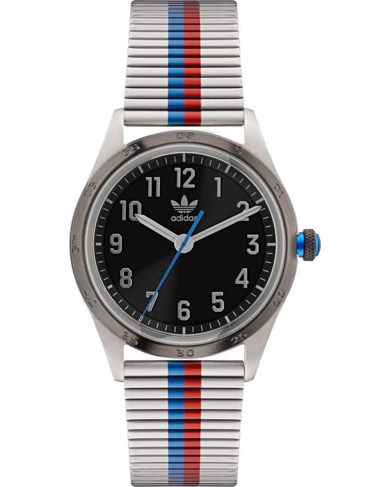 OROLOGIO ADIDAS AOSY22525 CON CINTURINO IN TESSUTO A RIGHE SPORTIVO GRIS