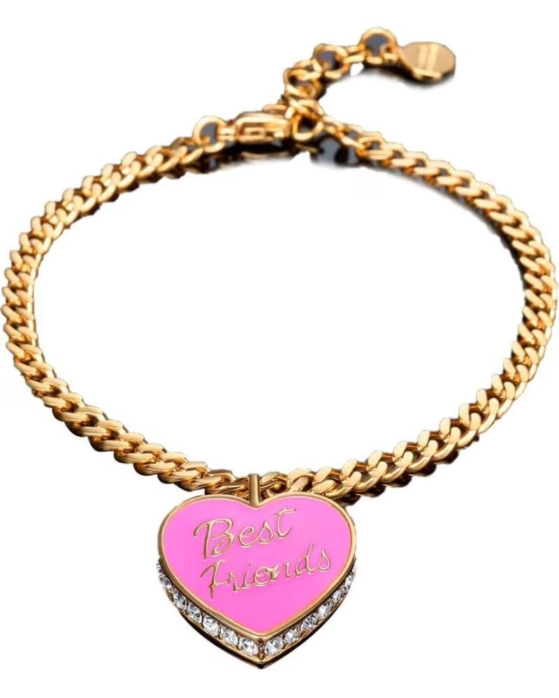 BRACCIALE CHIARA FERRAGNI J19AVI05 CUORE ROSA CON CRISTALLI "TRUE LOVE"