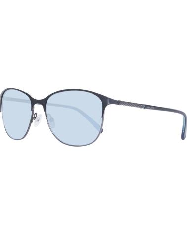 LUNETTES DE SOLEIL GANT GA80515702X À MONTURE SOMBRE ET VERRES BLEUS