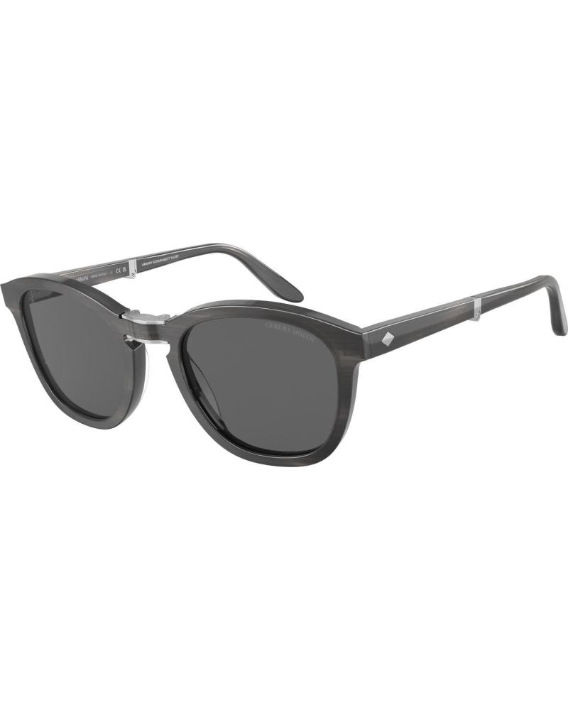 LUNETTES DE SOLEIL GIORGIO ARMANI AR8170-5964B1 À MONTURE GRISE