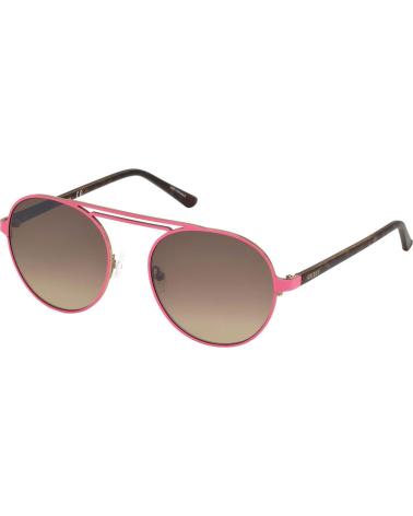 GUESS GU3028-5573F SONNENBRILLE ROSA MIT BRAUNEN VERLAUFSGLÄSERN