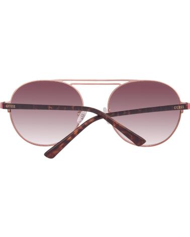 GUESS GU3028-5573F SONNENBRILLE ROSA MIT BRAUNEN VERLAUFSGLÄSERN