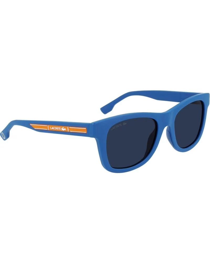 Home-LACOSTE-LACOSTE L3643SRG-424 BLUE SUNGLASSES WITH ORANGE DETAILS-