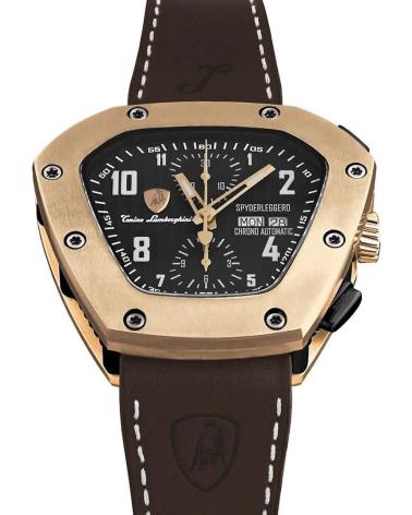 LAMBORGHINI TLF-T07-5-SPYDERLEGGERO WRISTWATCH NEGRO