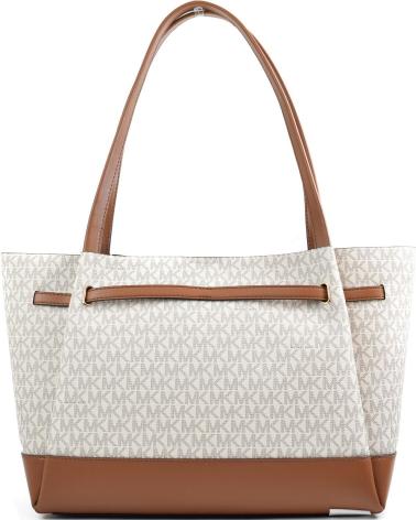 BORSA SHOPPER MICHAEL KORS 35F4G6RT3B SIGNATURE VANIGLIA