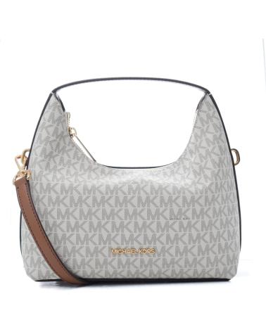 BORSA HOBO MICHAEL KORS 35F4G7YM1B SIGNATURE VANIGLIA