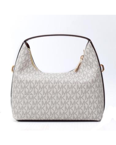 BORSA HOBO MICHAEL KORS 35F4G7YM1B SIGNATURE VANIGLIA