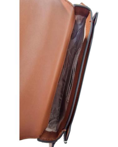 BORSA A TRACOLLA MICHAEL KORS 35F4GTVC1B VANIGLIA CON PATTA MARRONE