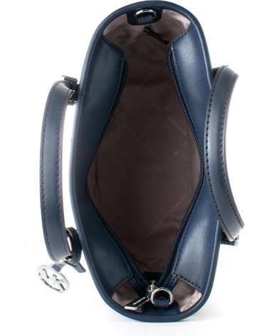 BOLSA TIRACOLO MICHAEL KORS 35S5STVT0O NAVY COM BOLINHAS