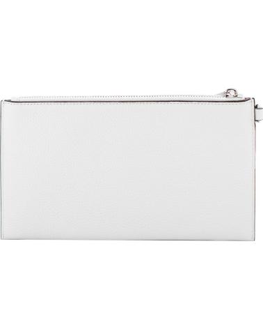 MICHAEL KORS 35S5STVW3I OPTIC WHITE LOGO WRISTLET POUCH