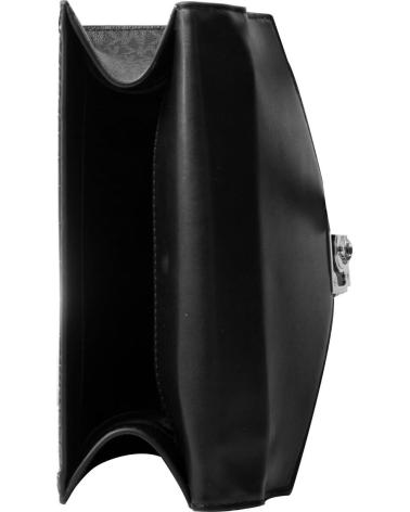 BOLSA A TIRACOLO MICHAEL KORS 35S5SWHL6B PRETO EFEITO CROCODILO