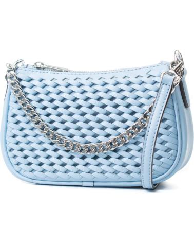 SAC BANDOULIÈRE MICHAEL KORS 35T5S1QC1Y EN CUIR BLEU CLAIR AVEC CHAÎNE