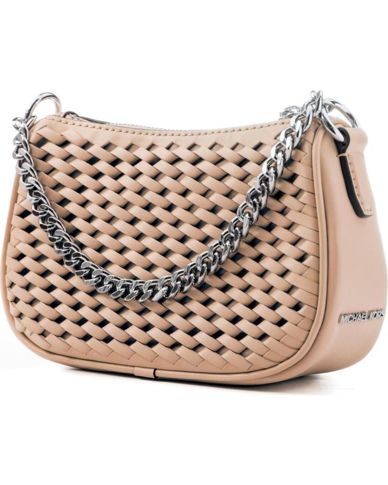 BOLSA A TIRACOLO MICHAEL KORS 35T5S1QC1Y PEANUT COM CORRENTE