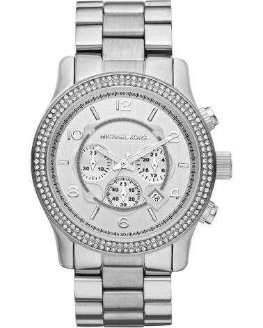 OROLOGIO CRONOGRAFO MICHAEL KORS MK5574 ARGENTATO CON CRISTALLI DA DONNA PLATEADO