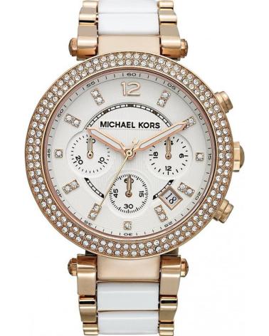 OROLOGIO MICHAEL KORS MK5774 ORO ROSA E BIANCO CON CRISTALLI ORO ROSA-BLANCO