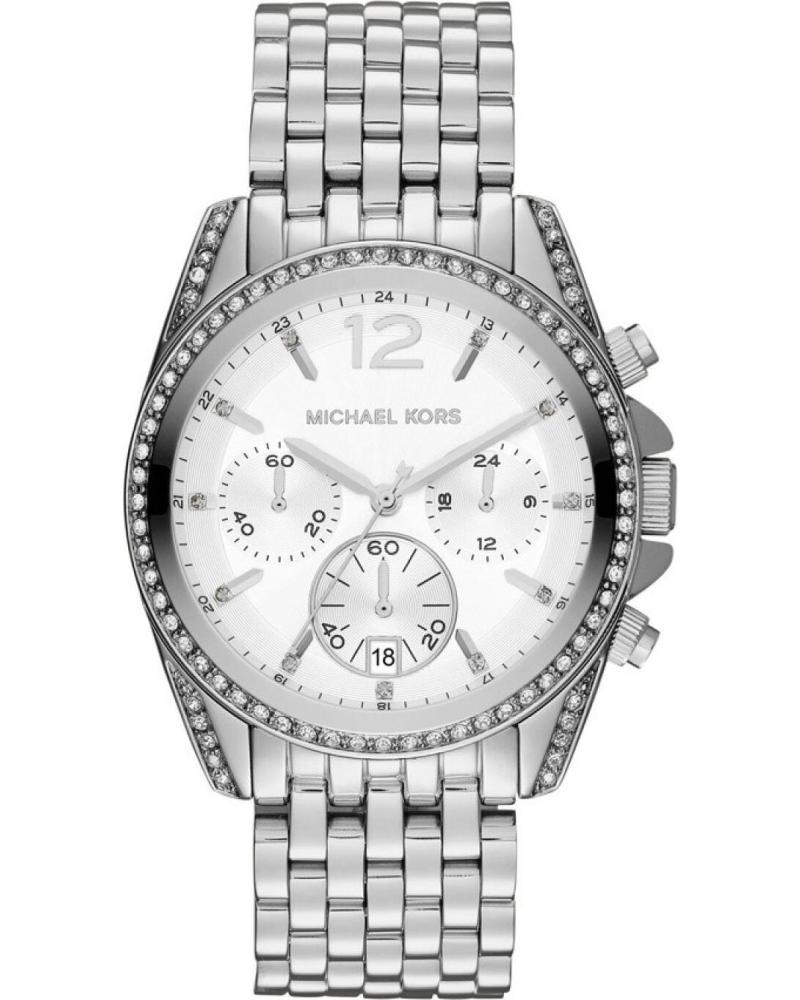 RELÓGIO MICHAEL KORS MK5834 CRONÓGRAFO PRATEADO PLATA