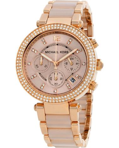 RELÓGIO CRONÓGRAFO MICHAEL KORS MK5896 OURO ROSA ORO ROSA