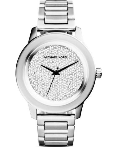 RELÓGIO MICHAEL KORS MK5996 PRATEADO COM MOSTRADOR BRILHANTE PLATEADO