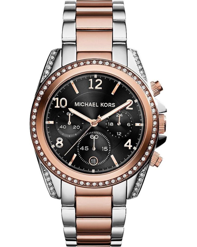MICHAEL KORS MK6093 DAMENUHR ROSÉGOLD UND SILBER ORO ROSADO Y PLATEADO