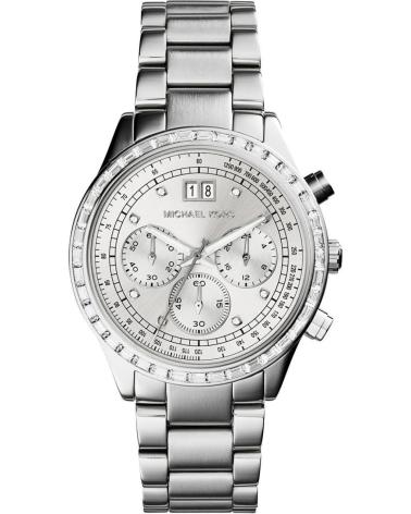 RELÓGIO MICHAEL KORS MK6186 DE AÇO INOXIDÁVEL PRATEADO PLATA