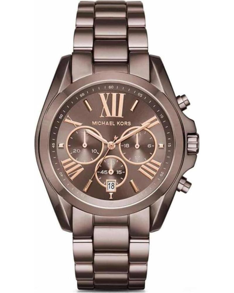 RELÓGIO MICHAEL KORS MK6247 CRONÓGRAFO TOM MARROM MARRON