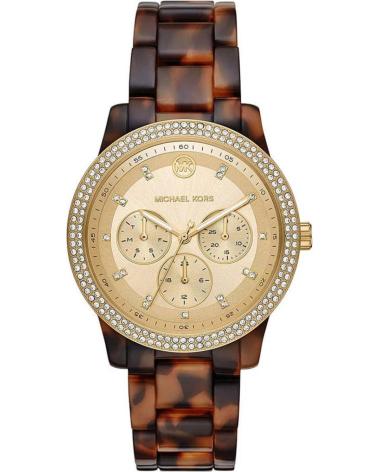 MICHAEL KORS RELÓGIO CRONÓGRAFO MK6816 MARROM MARRON