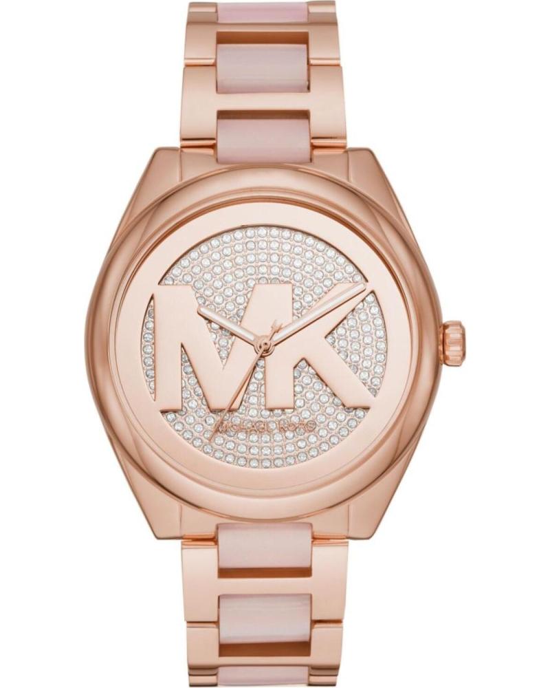 MICHAEL KORS MK7089 ROSE LOGO WRISTWATCH FOR WOMEN ROSA