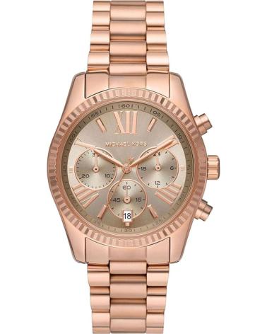 RELÓGIO MICHAEL KORS MK7217 OURO ROSA COM MOSTRADOR CRONÓGRAFO ROSA