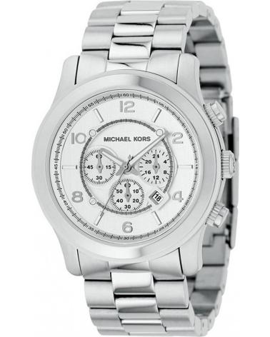 RELÓGIO CRONÓGRAFO MICHAEL KORS MK8086 PRATEADO PARA HOMEM PLATEADO