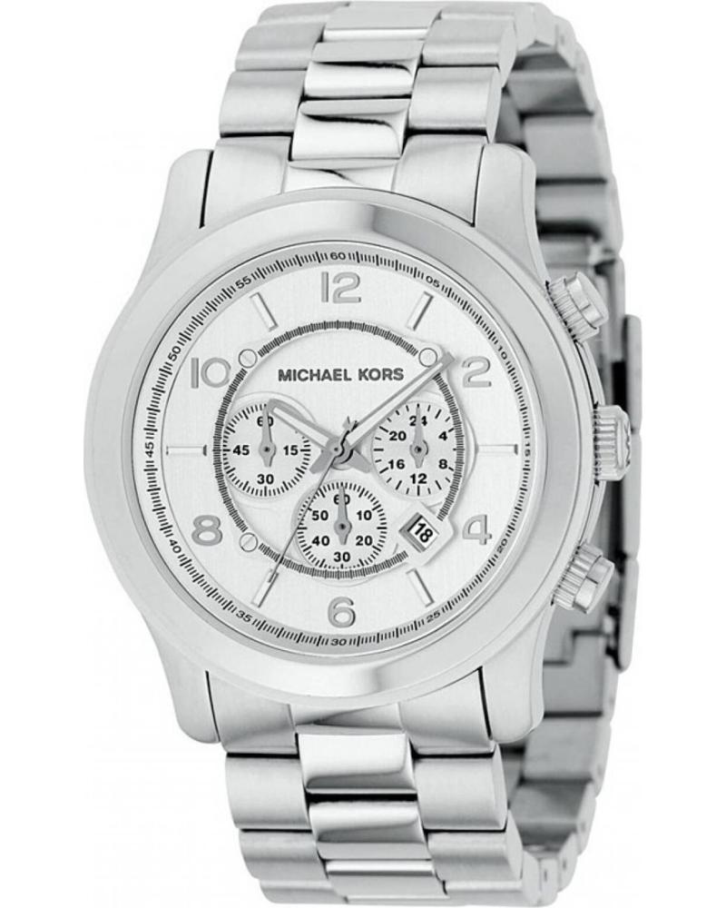 RELÓGIO CRONÓGRAFO MICHAEL KORS MK8086 PRATEADO PARA HOMEM PLATEADO
