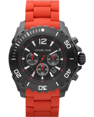 MICHAEL KORS MK8212 CRONÓGRAFO COM PULSEIRA VERMELHA ROJO