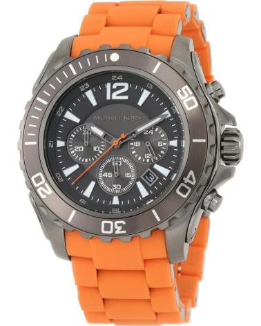 RELÓGIO CRONÓGRAFO MICHAEL KORS MK8234 LARANJA NARANJA
