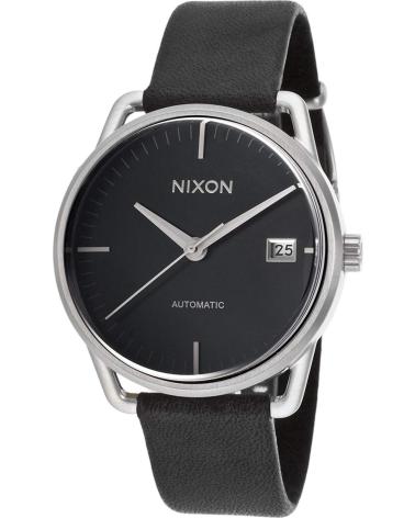 RELOJ NIXON A199-000-00 CON CORREA DE CUERO NEGRO NEGRO