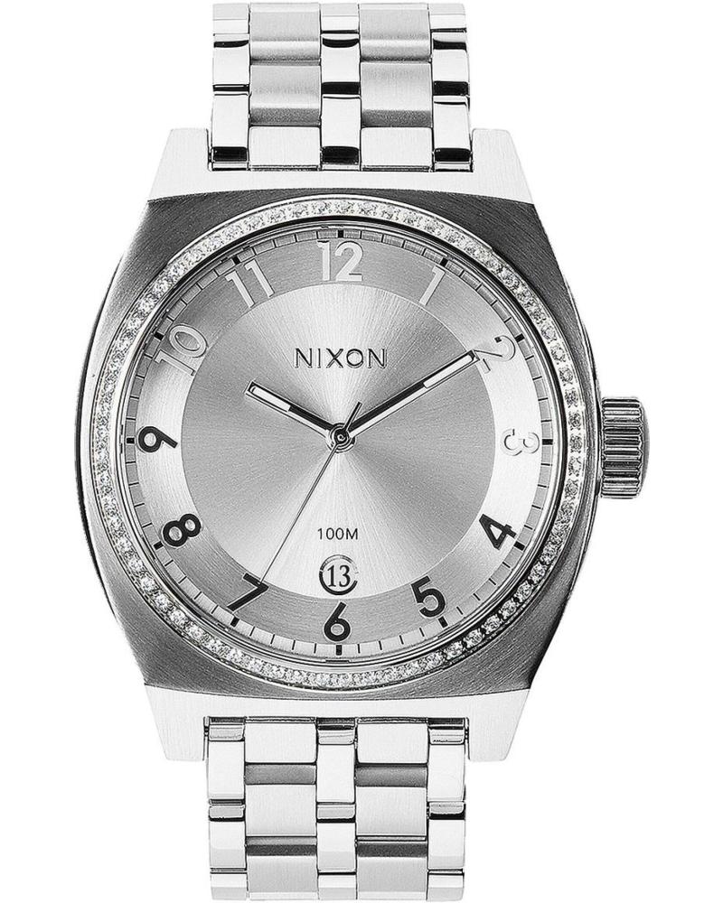 NIXON A325-1874-00 SILVER WATCH PLATEADO