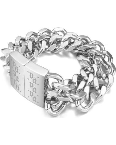 BRACELET À MAILLONS ÉPAIS POLICE PEAGB0001705 EN ACIER