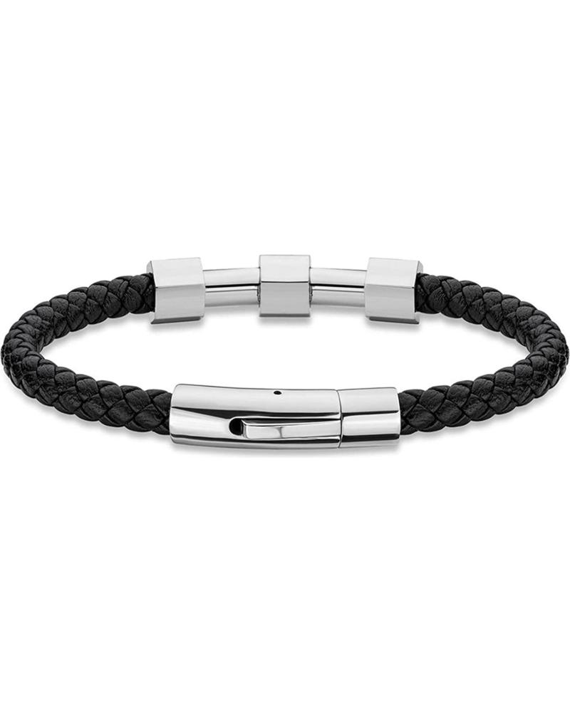 PULSEIRA TRANÇADA POLICE PEAGB2119621 COM FECHO METÁLICO