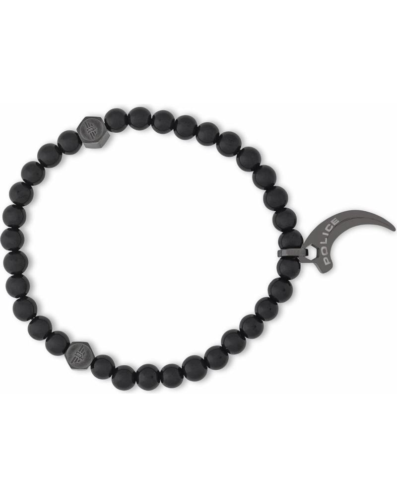 POLICE ARMBAND SCHWARZE PERLEN MIT KRALLEN-ANHÄNGER PEAGB2211923