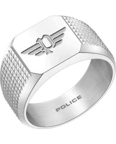 BAGUE HOMME POLICE PEAGF0033503 EN ACIER INOXYDABLE